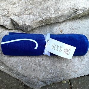 Rae Dunn GOOD VIBES Beach Towel